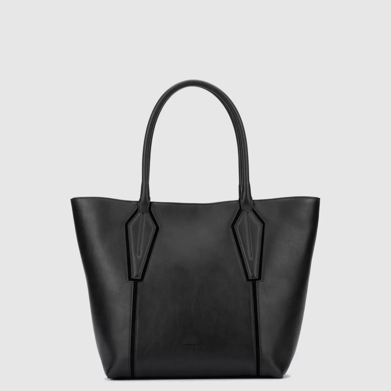 Women Aquatalia Handbags | Alessandria Tote Black