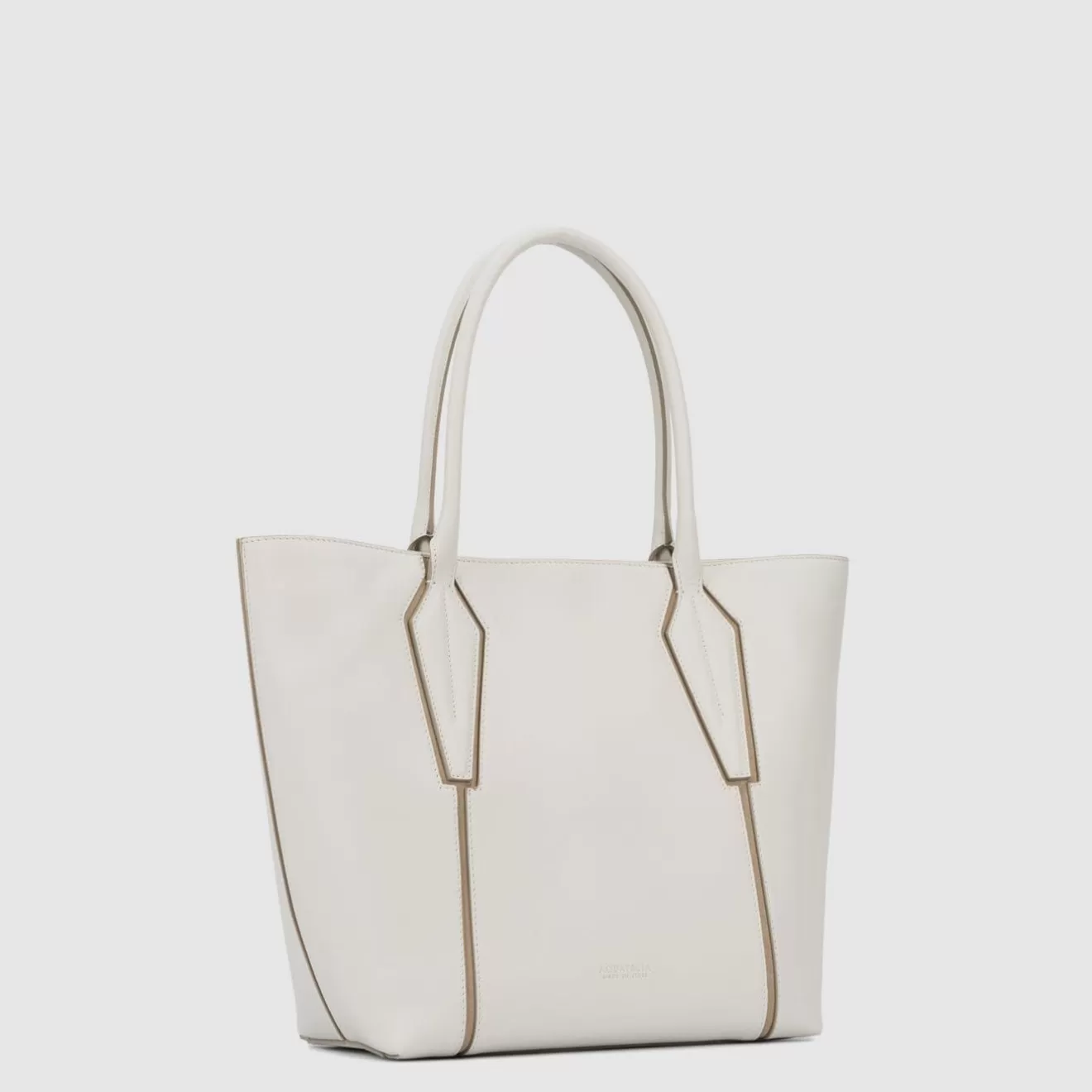 Women Aquatalia Handbags | Alessandria Tote Off White