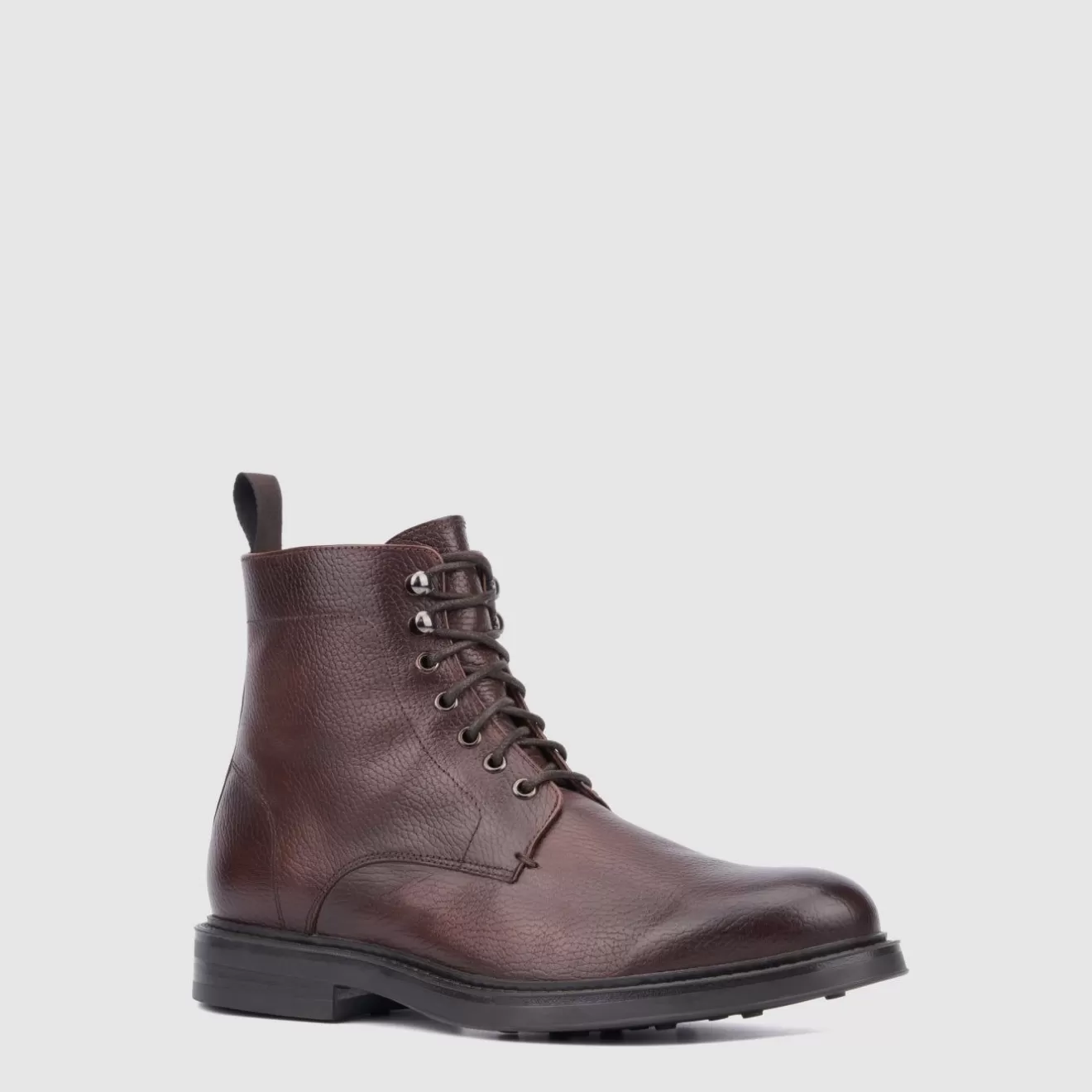 Men Aquatalia Boots | Bernardo Dark Brown