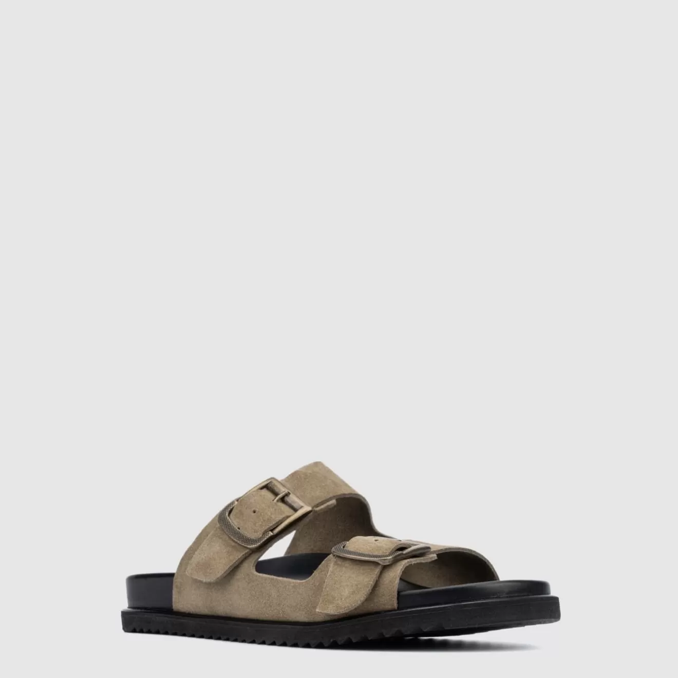 Men Aquatalia Sandals | Byron Lead Grey