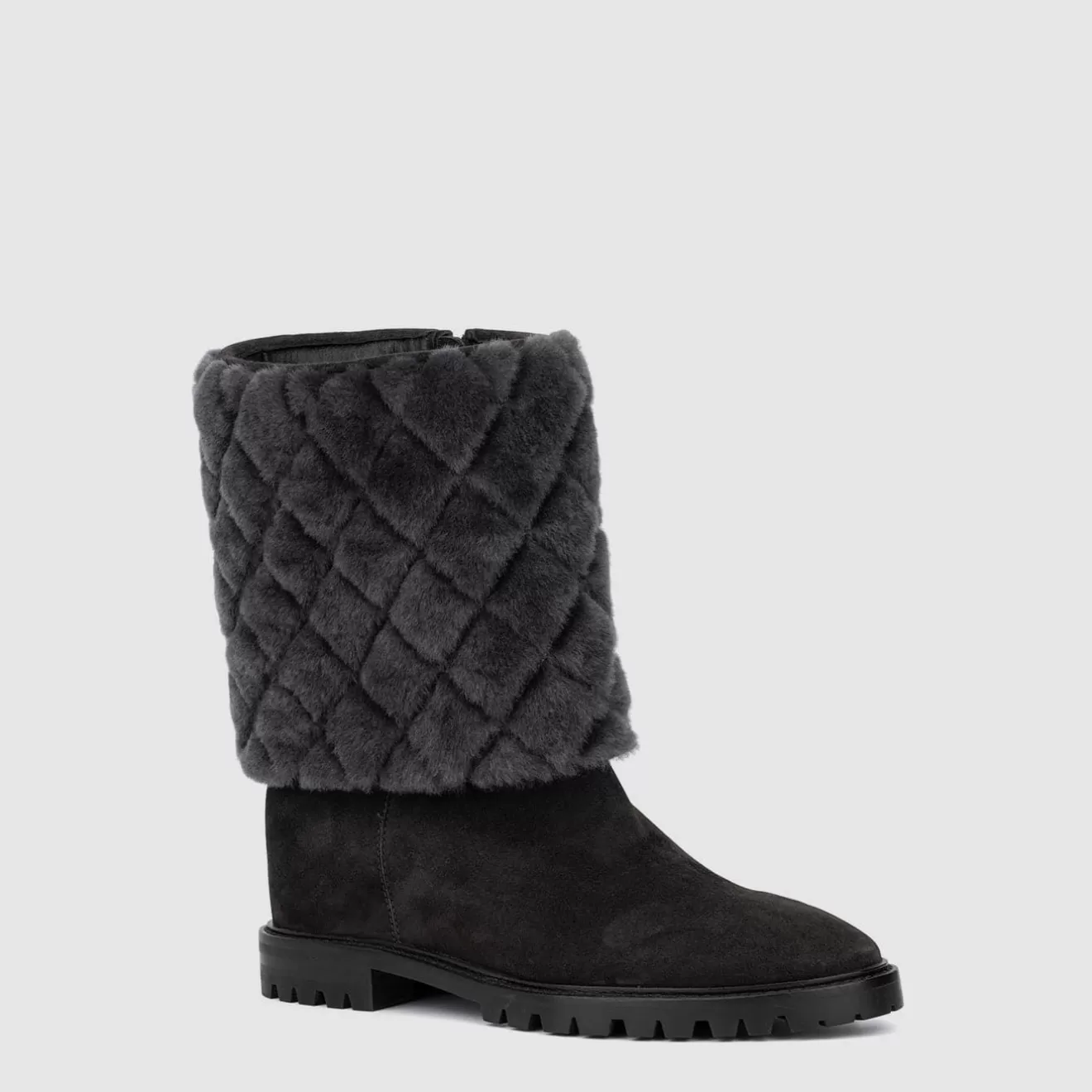 Women Aquatalia Boots | Casandra Dark Grey