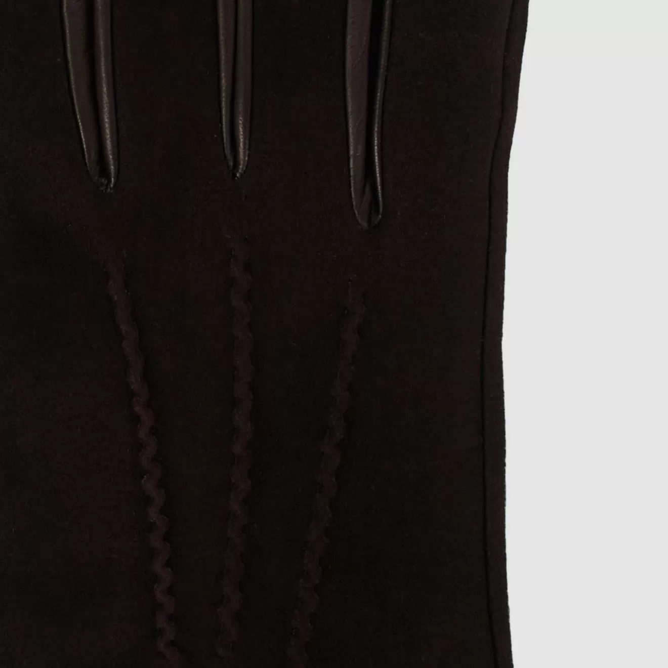 Men Aquatalia Gloves | Classic Trim Glove Espresso