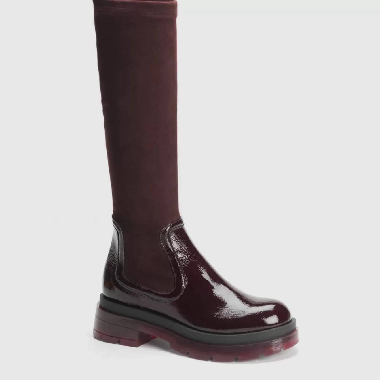 Women Aquatalia Boots | Drew Plum Deep Wine