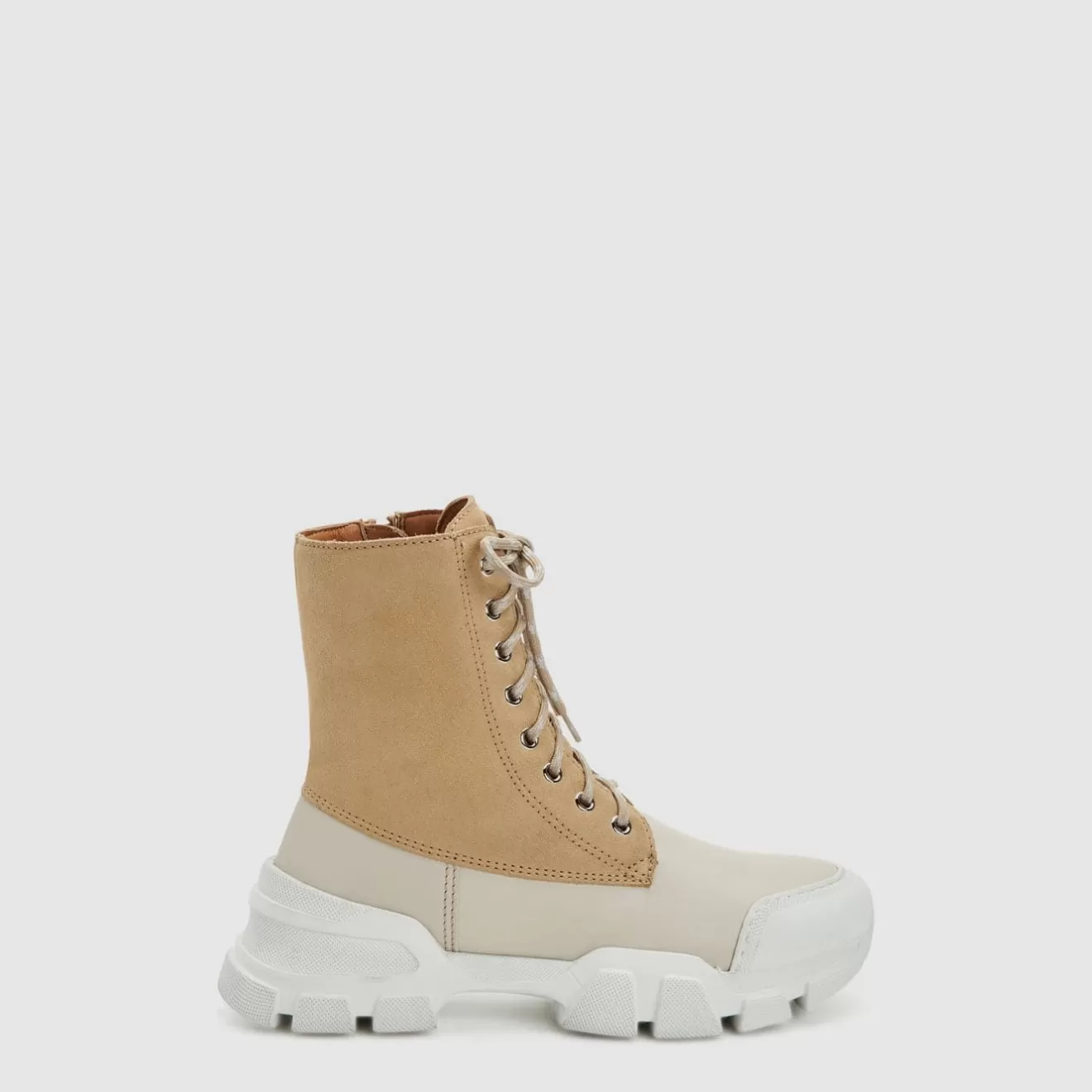 Women Aquatalia Boots | Elvira Off White Sand