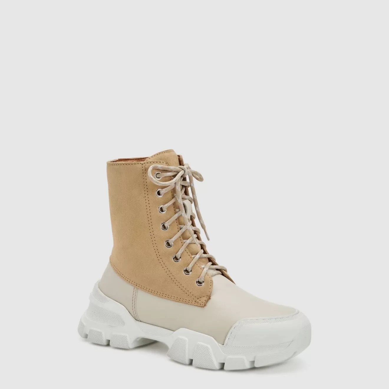 Women Aquatalia Boots | Elvira Off White Sand