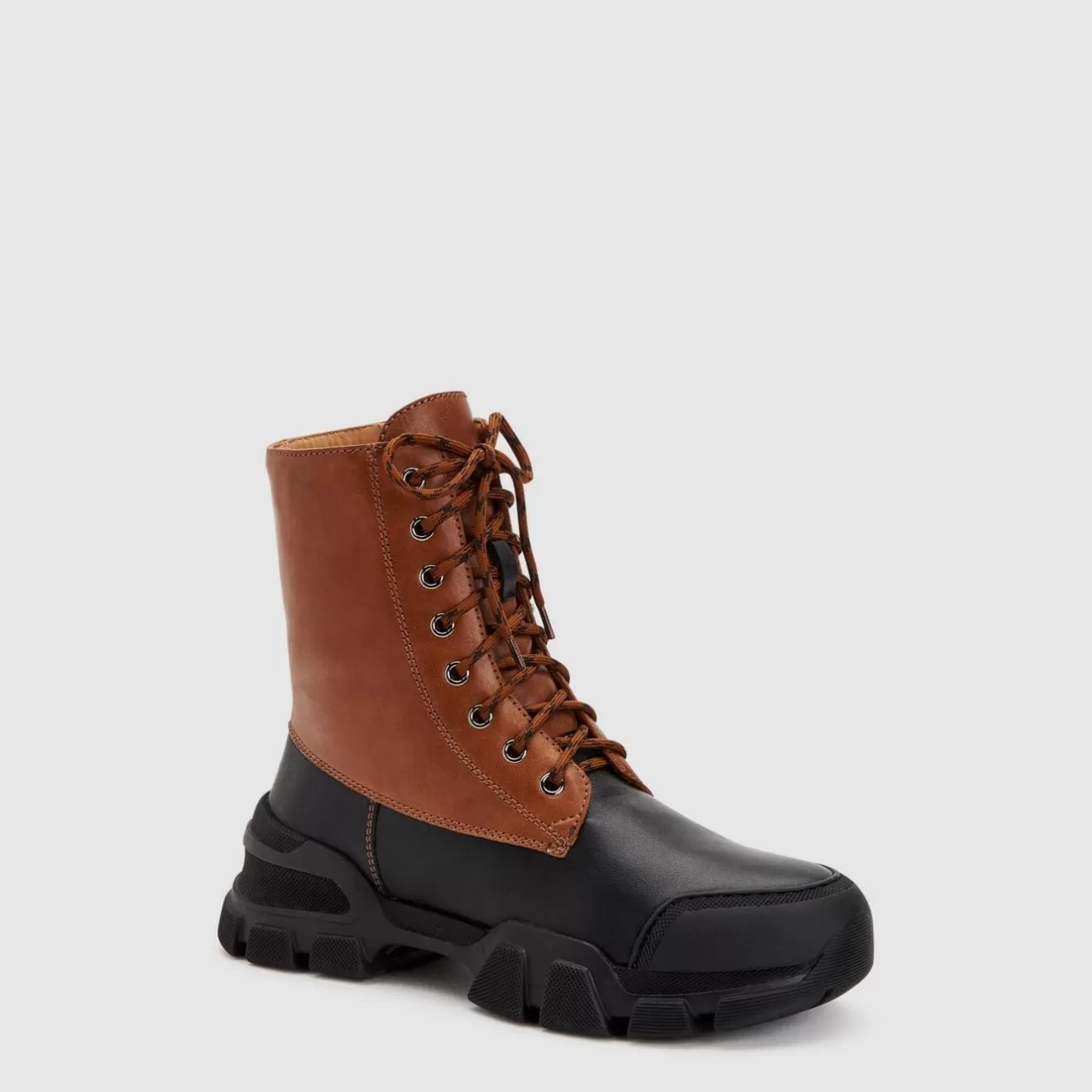 Women Aquatalia Boots | Elvira Black Caramel