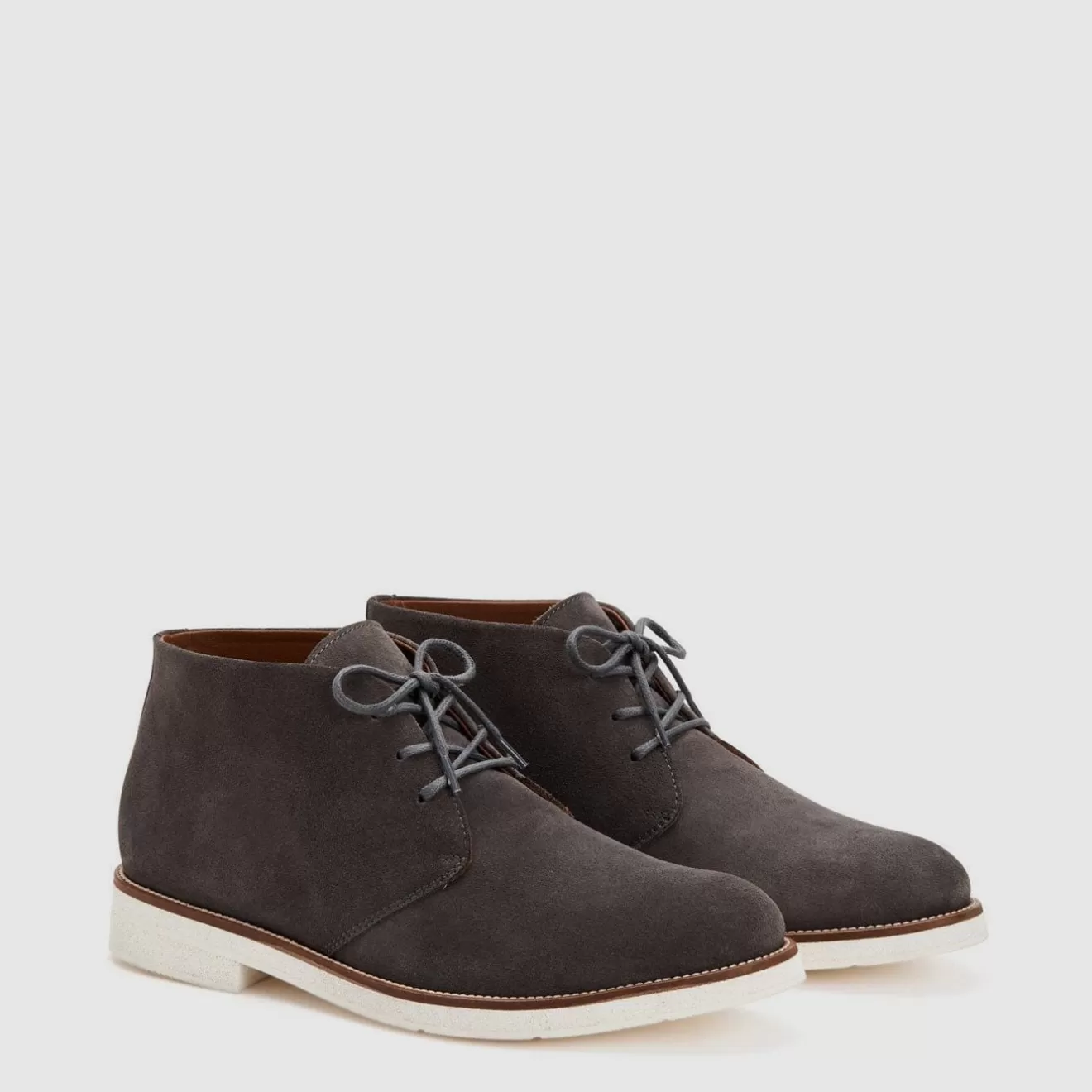 Men Aquatalia Boots | Gino Dark Charcoal