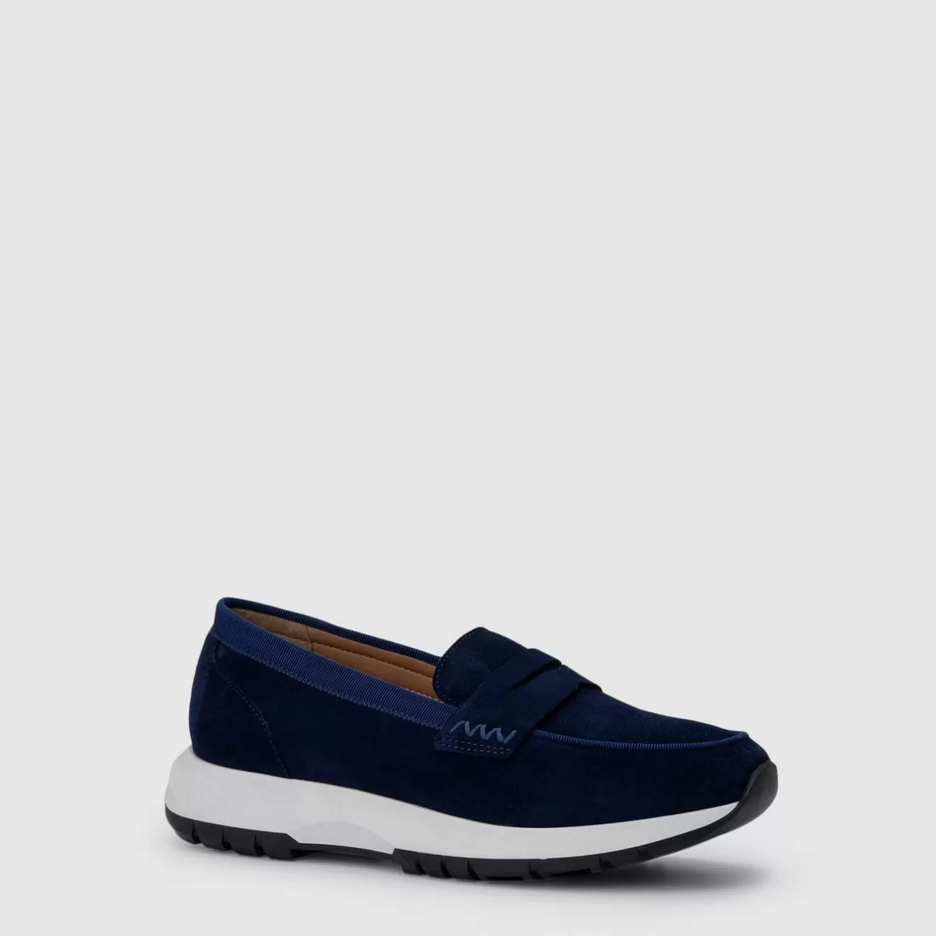 Women Aquatalia Oxfords & Loafers | Krizza Navy