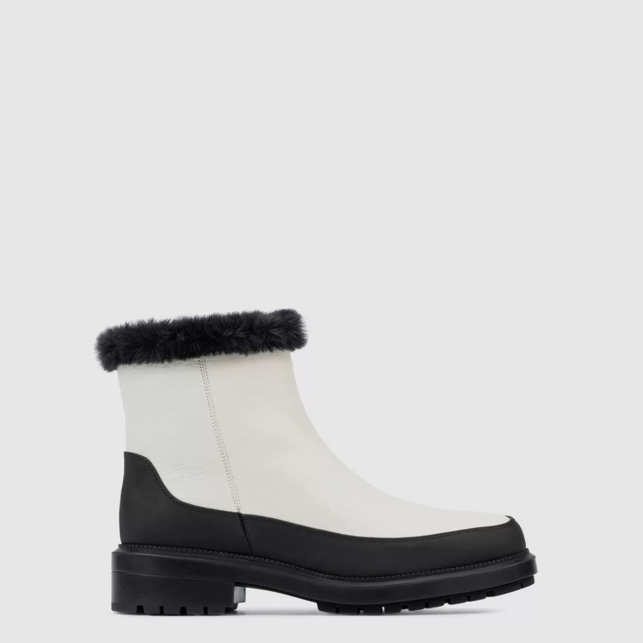 Women Aquatalia Boots | Lindsay Off White/Black