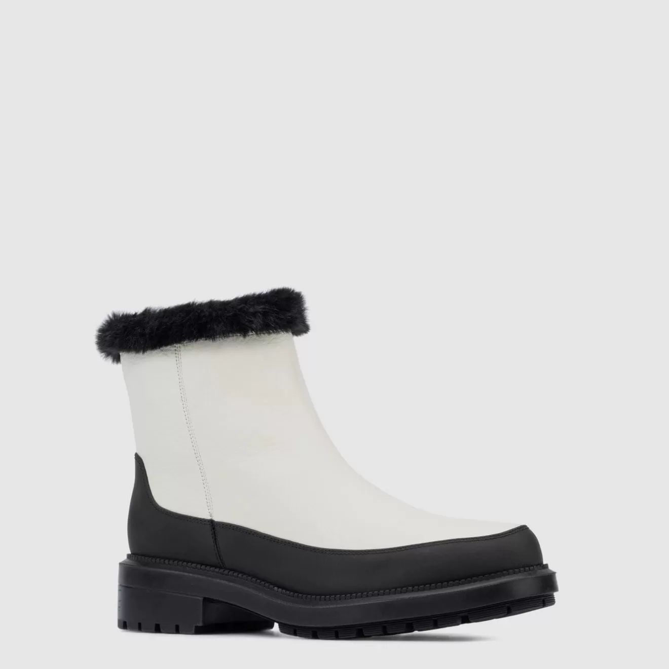 Women Aquatalia Boots | Lindsay Off White/Black