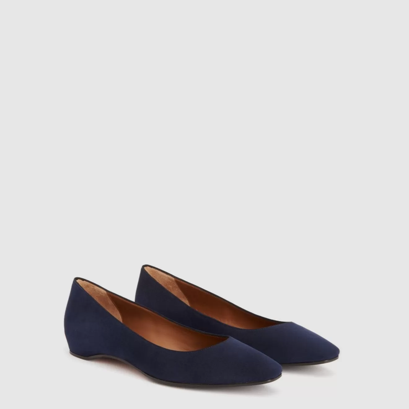 Women Aquatalia Flats | Marcella Navy