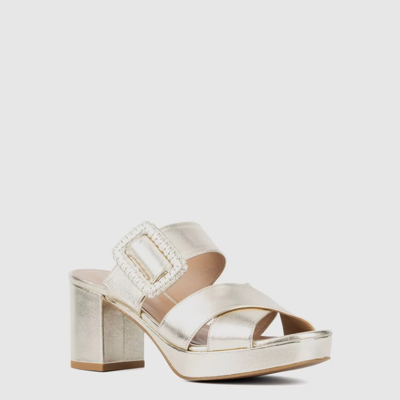 Women Aquatalia Sandals | Maurina Platino