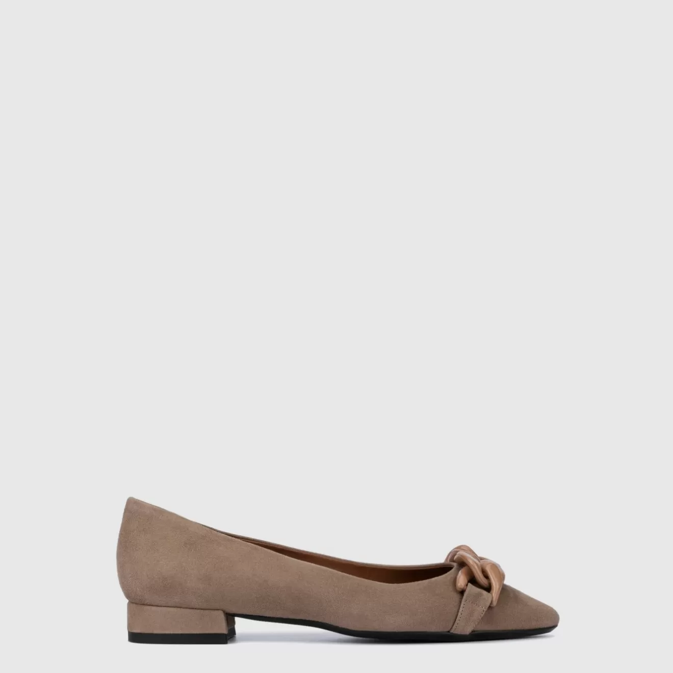 Women Aquatalia Flats | Palina Taupe