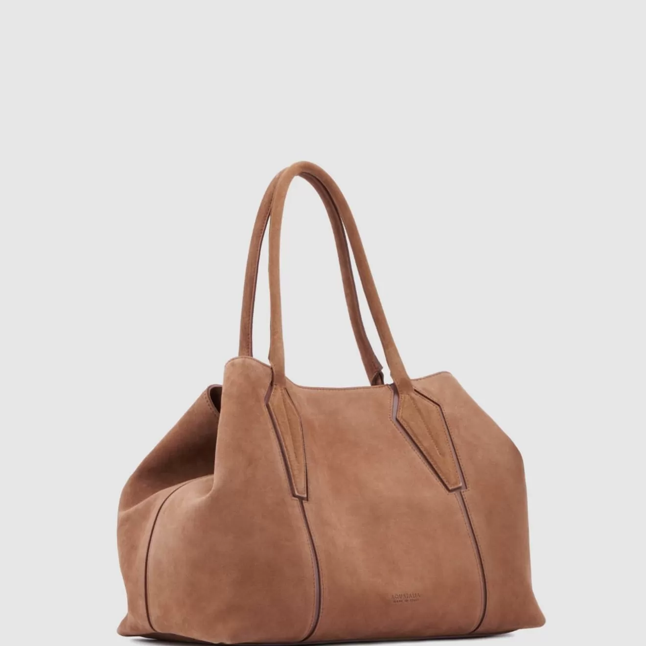 Women Aquatalia Handbags | Parma Caryall Brandy/Cognac