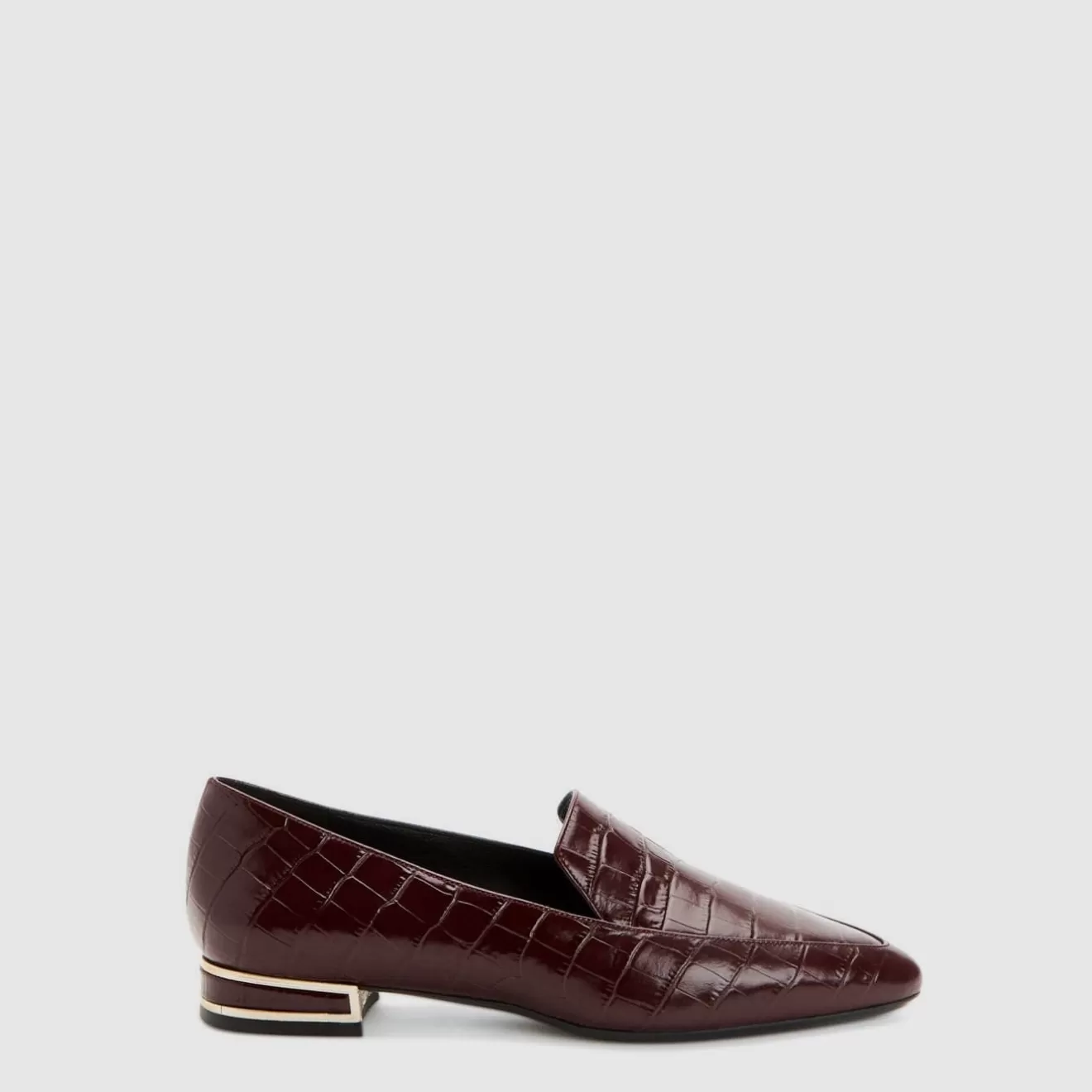 Women Aquatalia Flats | Perci Oxblood