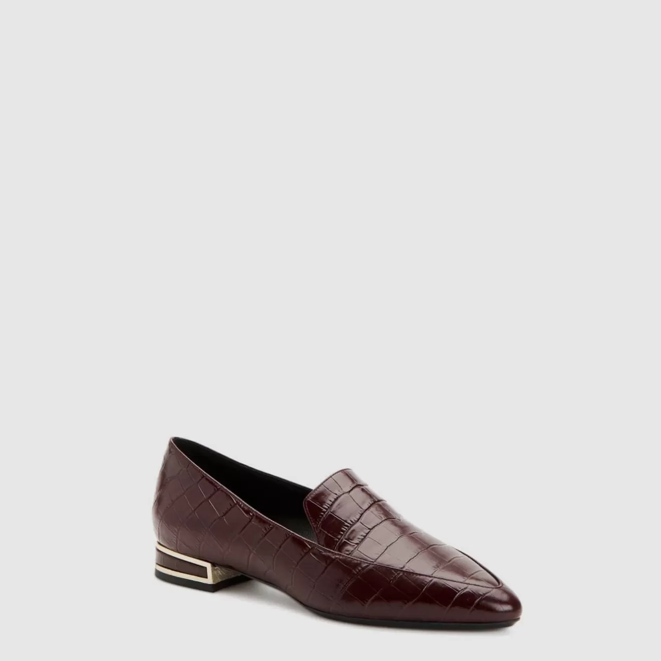 Women Aquatalia Flats | Perci Oxblood