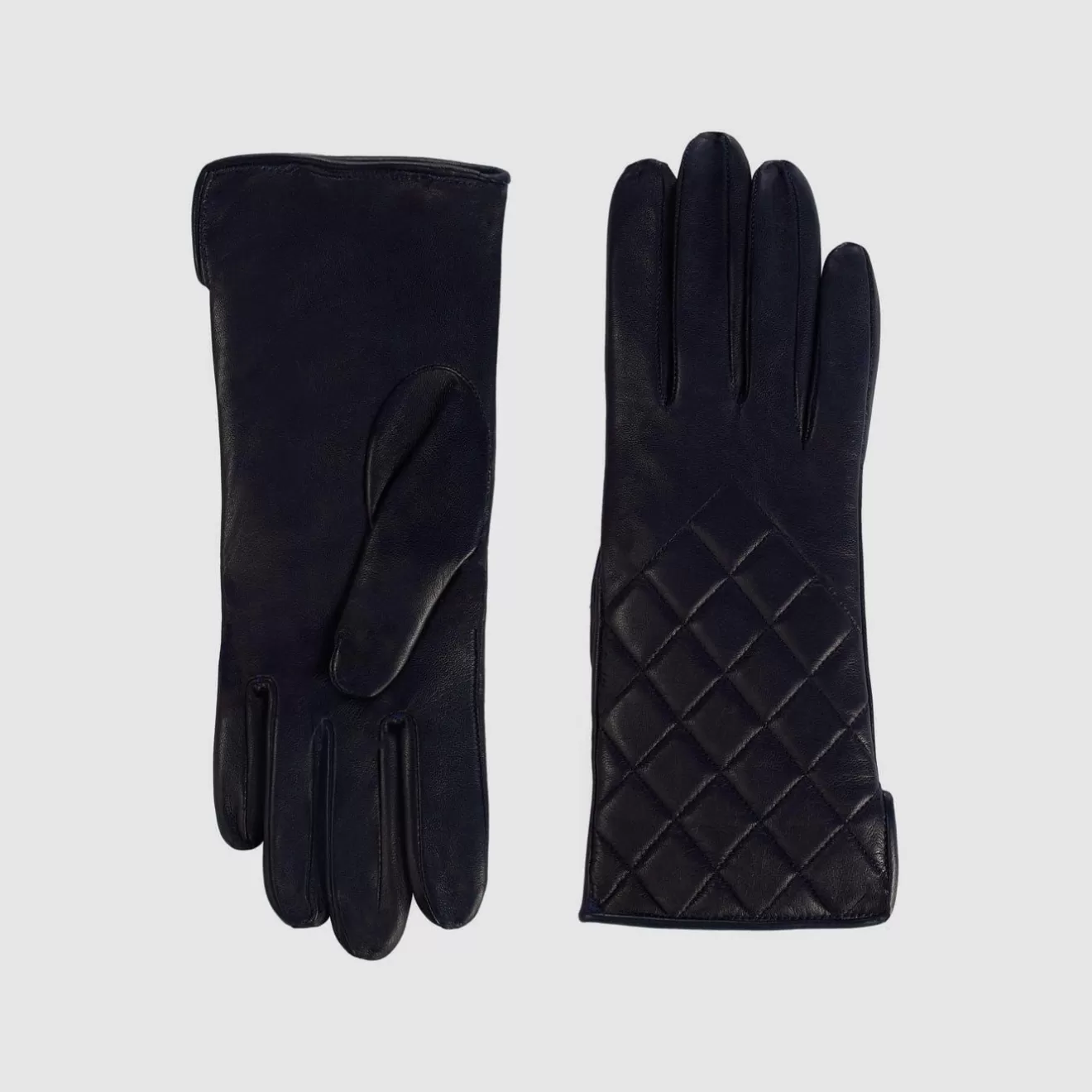 Women Aquatalia Gloves | Quilted Glove Navy