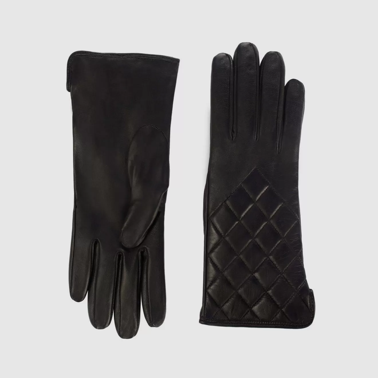 Women Aquatalia Gloves | Quilted Glove Black