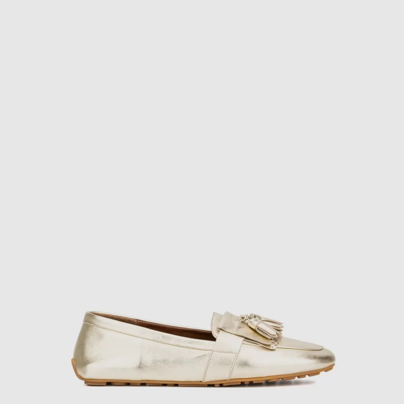 Women Aquatalia Flats | Quinna Platinum