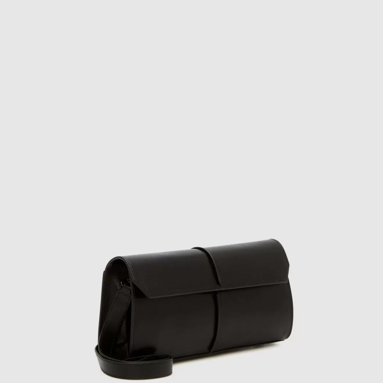 Women Aquatalia Handbags | Rhumba Clutch Black