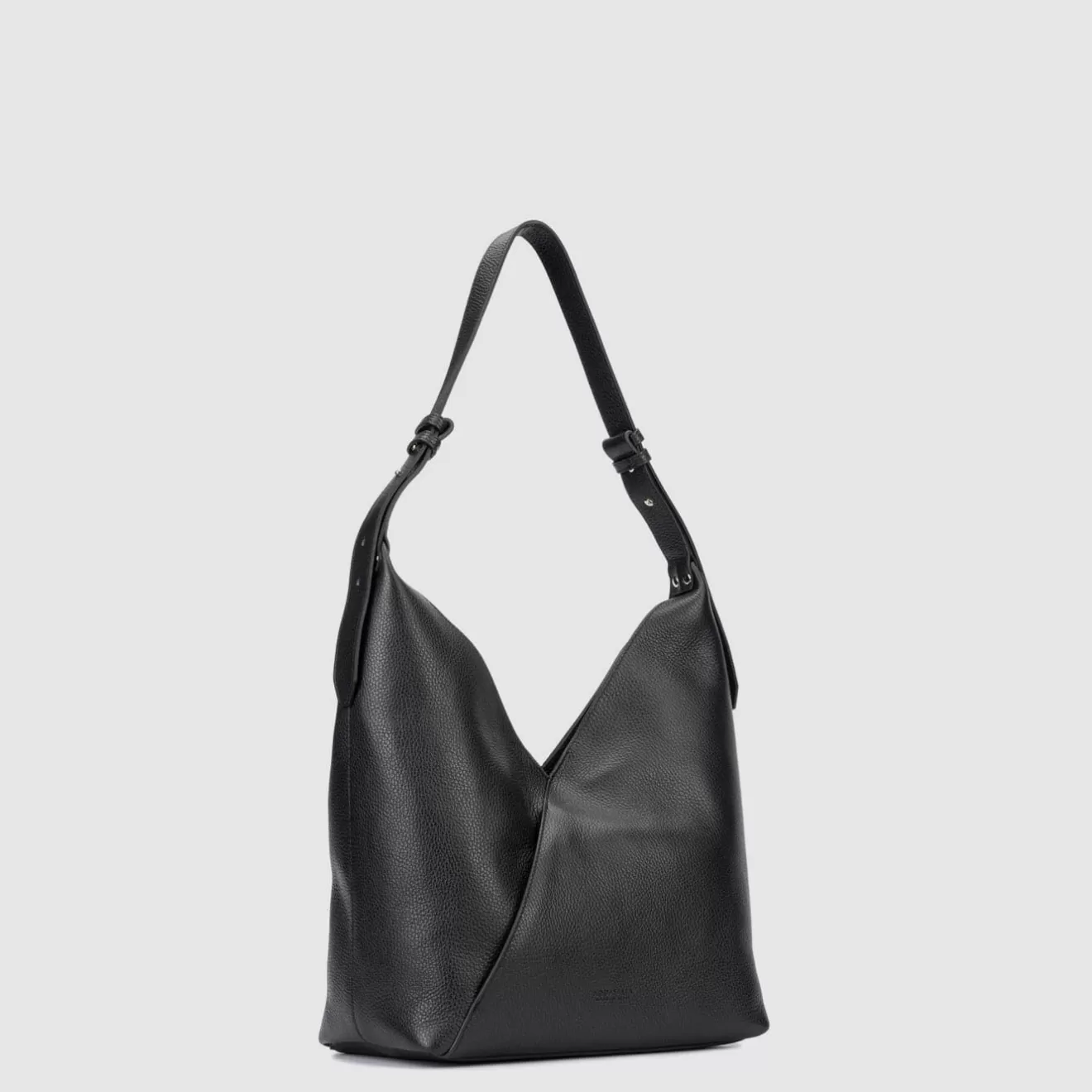 Women Aquatalia Handbags | Rimini Hobo Black