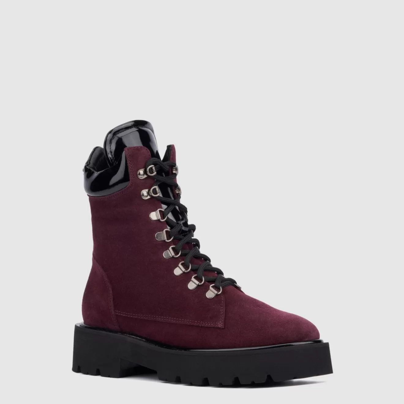 Women Aquatalia Boots | Sharlena Oxblood/Black