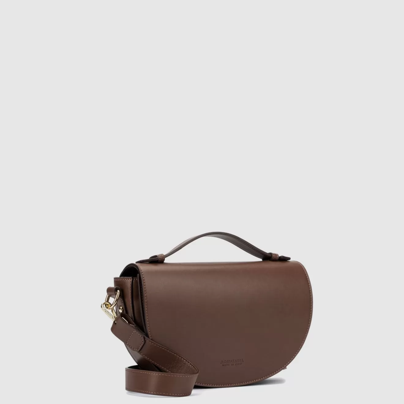 Women Aquatalia Handbags | Siena Crossbody Cognac