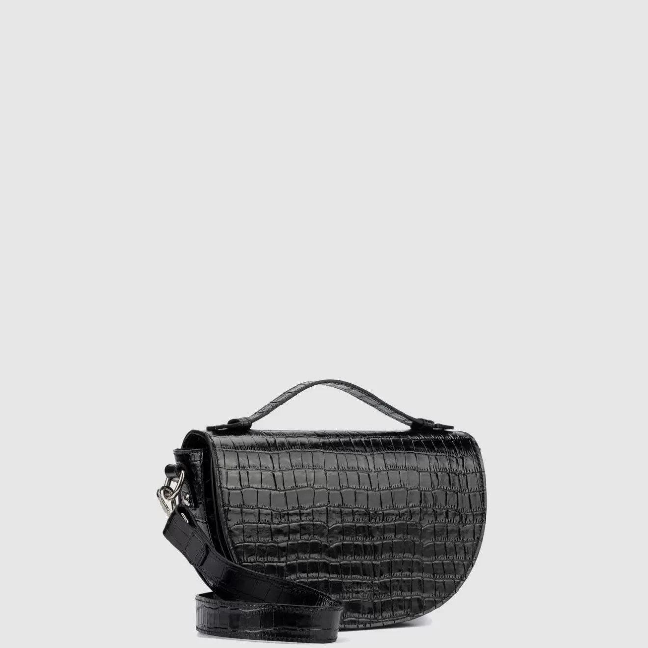 Women Aquatalia Handbags | Siena Crossbody Black