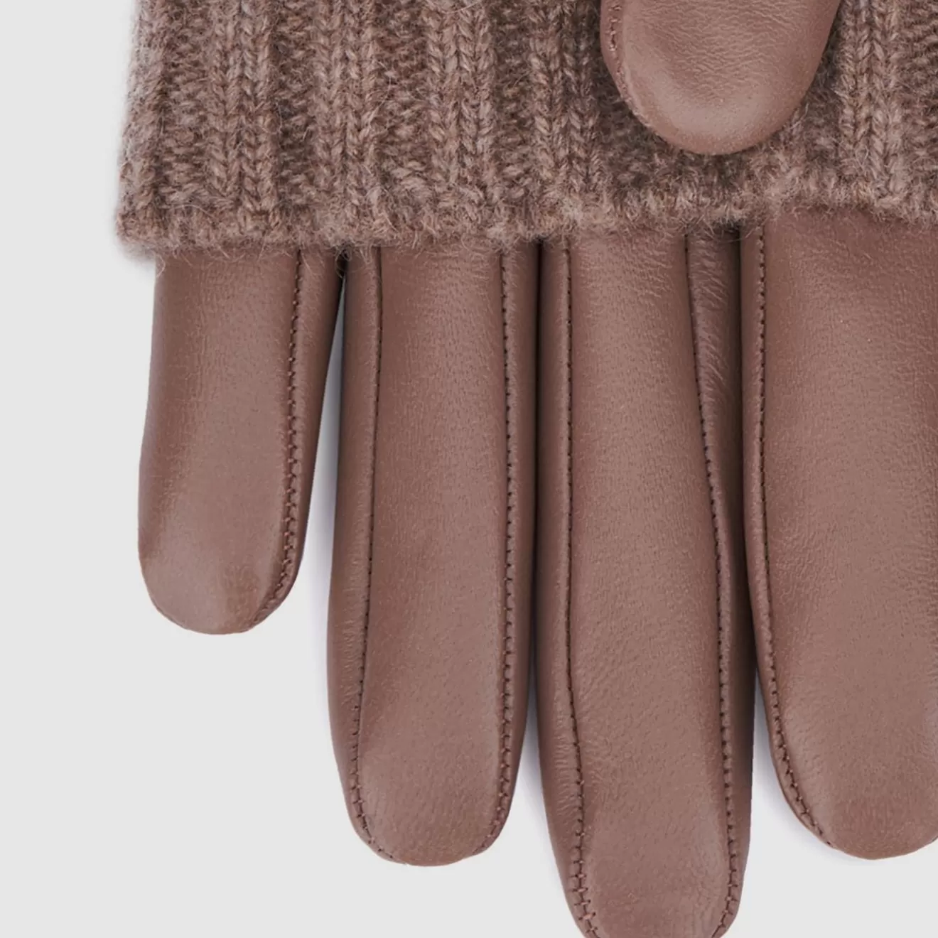 Women Aquatalia Gloves | Sweater Cuff Glove Taupe